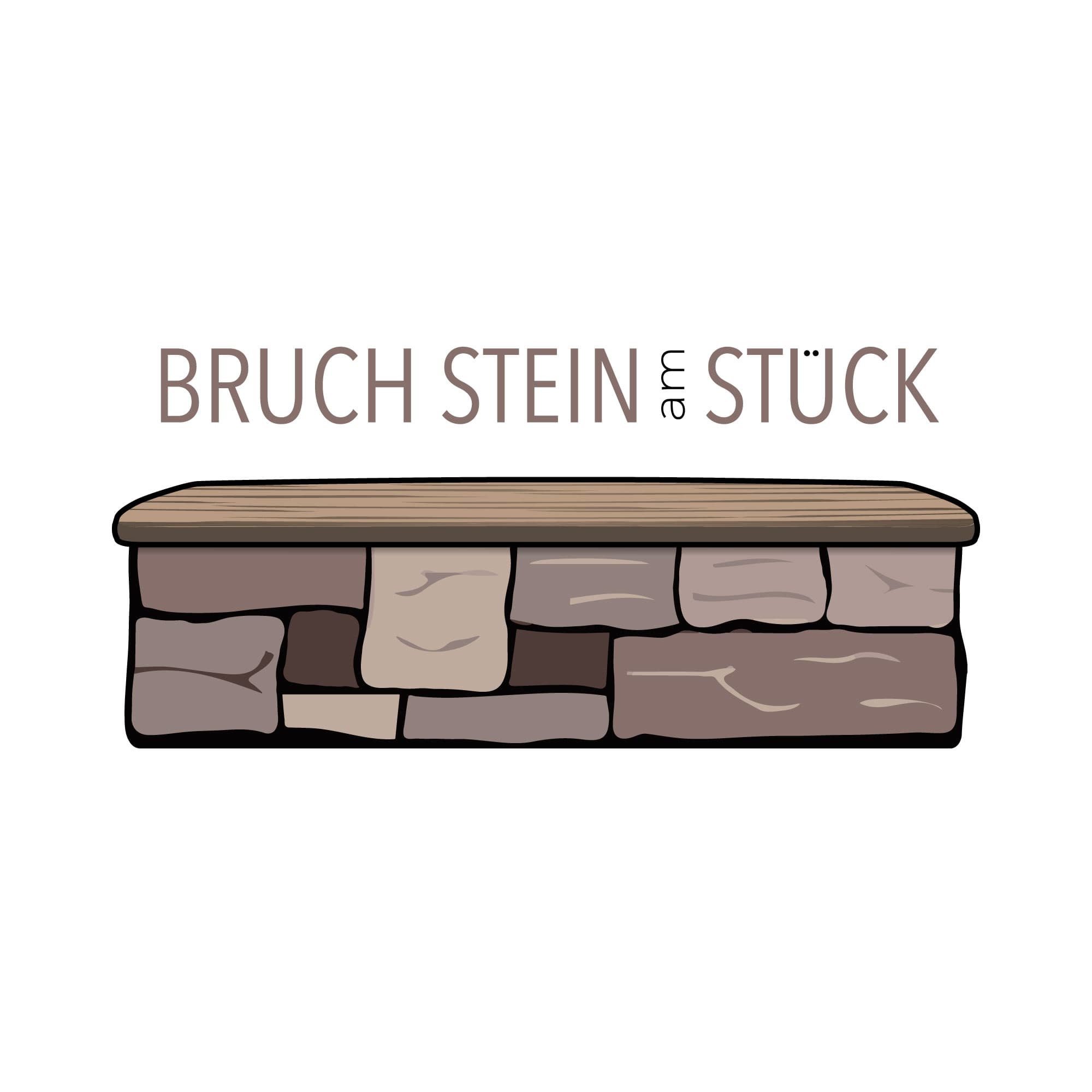 Bruch-Stein-am-Stück logo